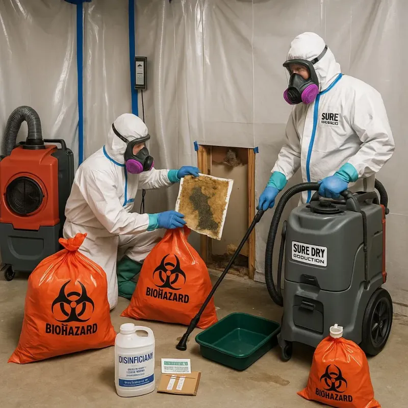 Contaminated Water Handling Protocols process in Brentwood, TN
